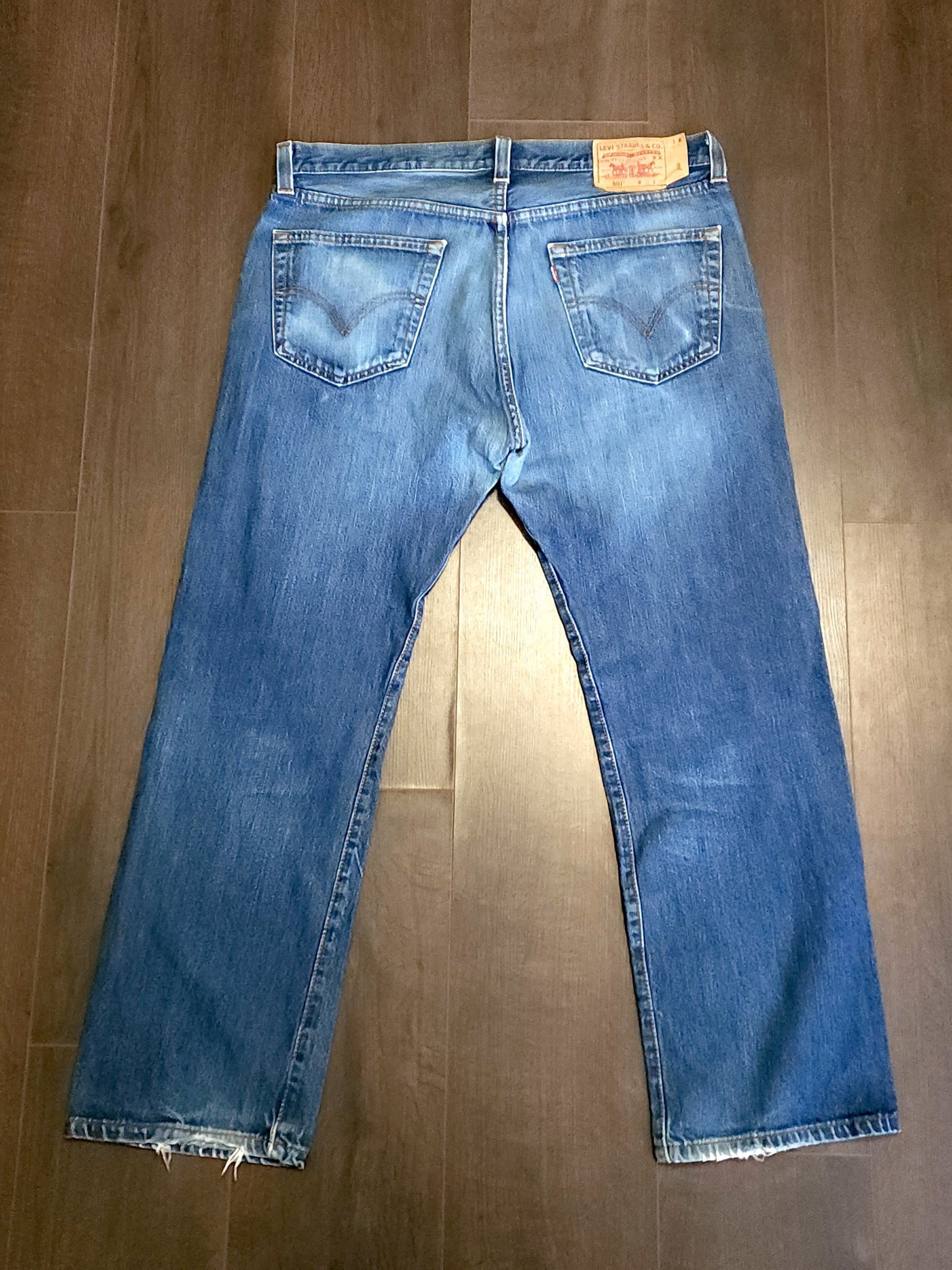 Vintage Levi’s Original 501 WPL 906 Straight Button Jeans W36 L30