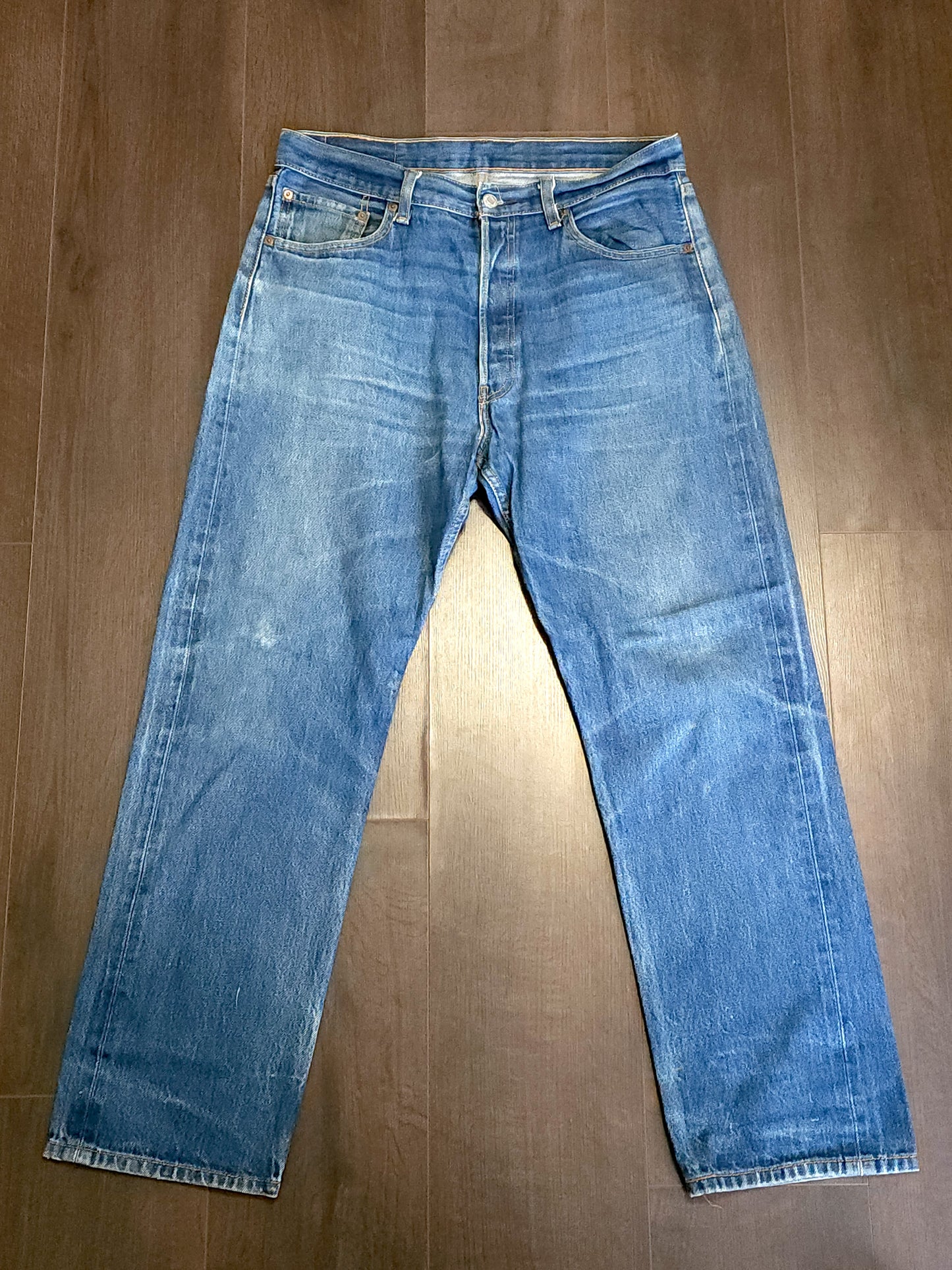 Vintage Levi’s 501 Straight Button Jeans W34 L32