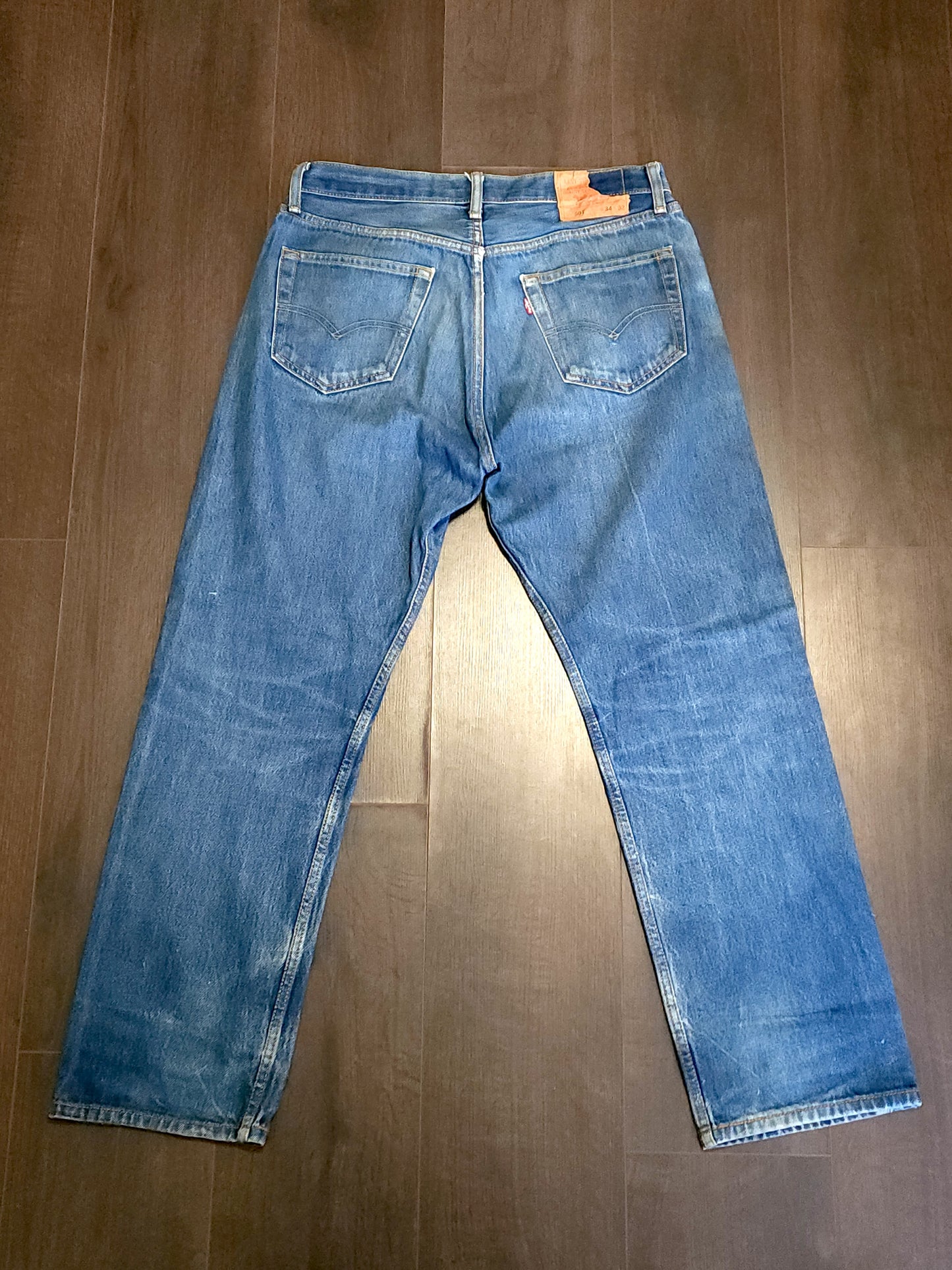 Vintage Levi’s 501 Straight Button Jeans W34 L32