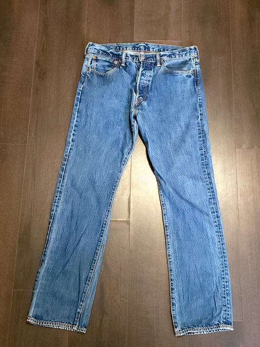 Vintage Levi’s 501 WPL 423 Straight Button Jeans W33 L32