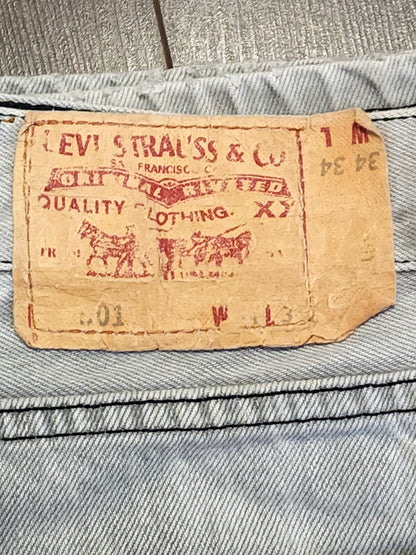 Vintage Levi’s 501 0114 Straight Button Jeans W34 L34