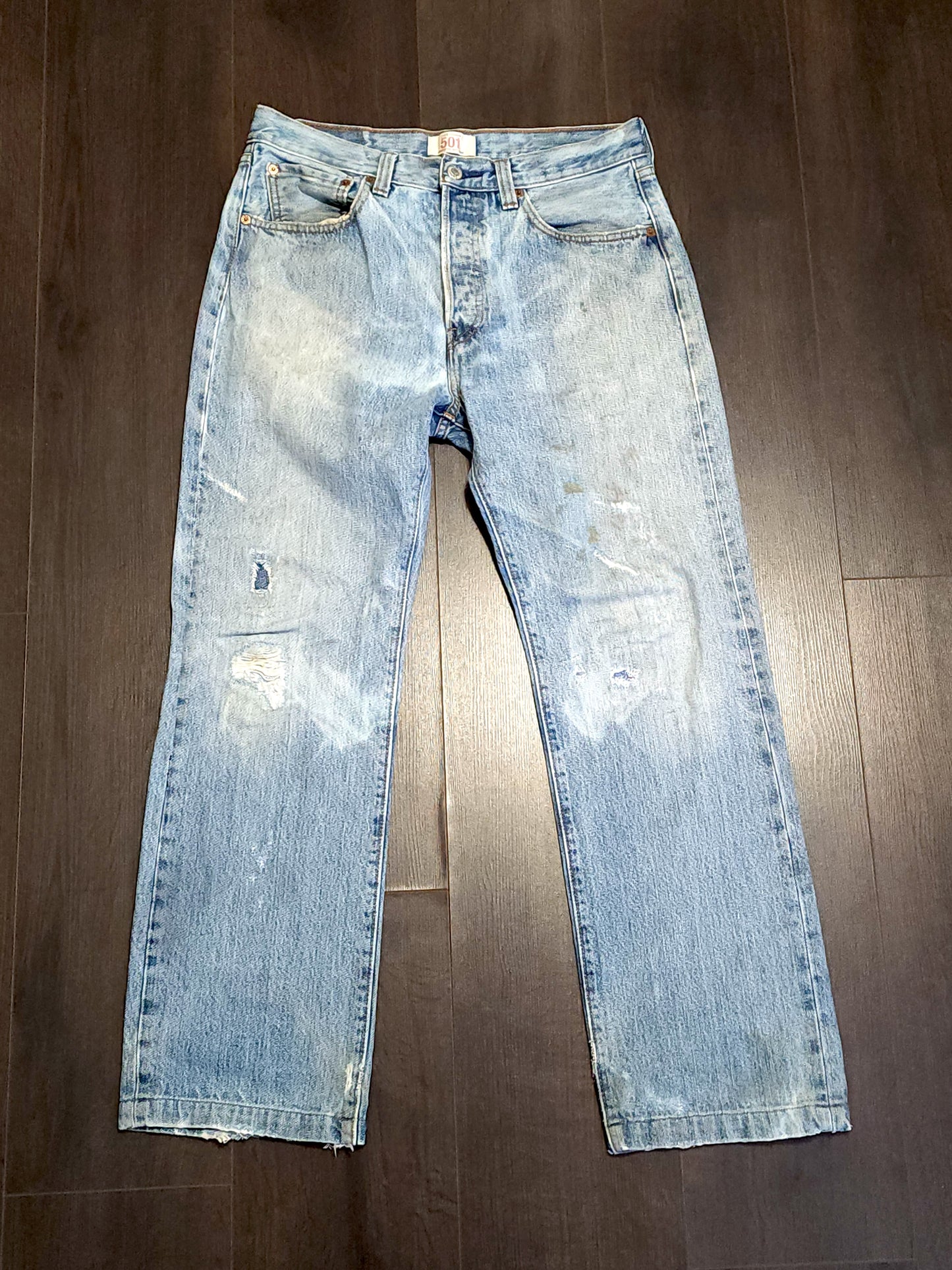 Vintage Levi’s 501 Straight Button Jeans W32 L34