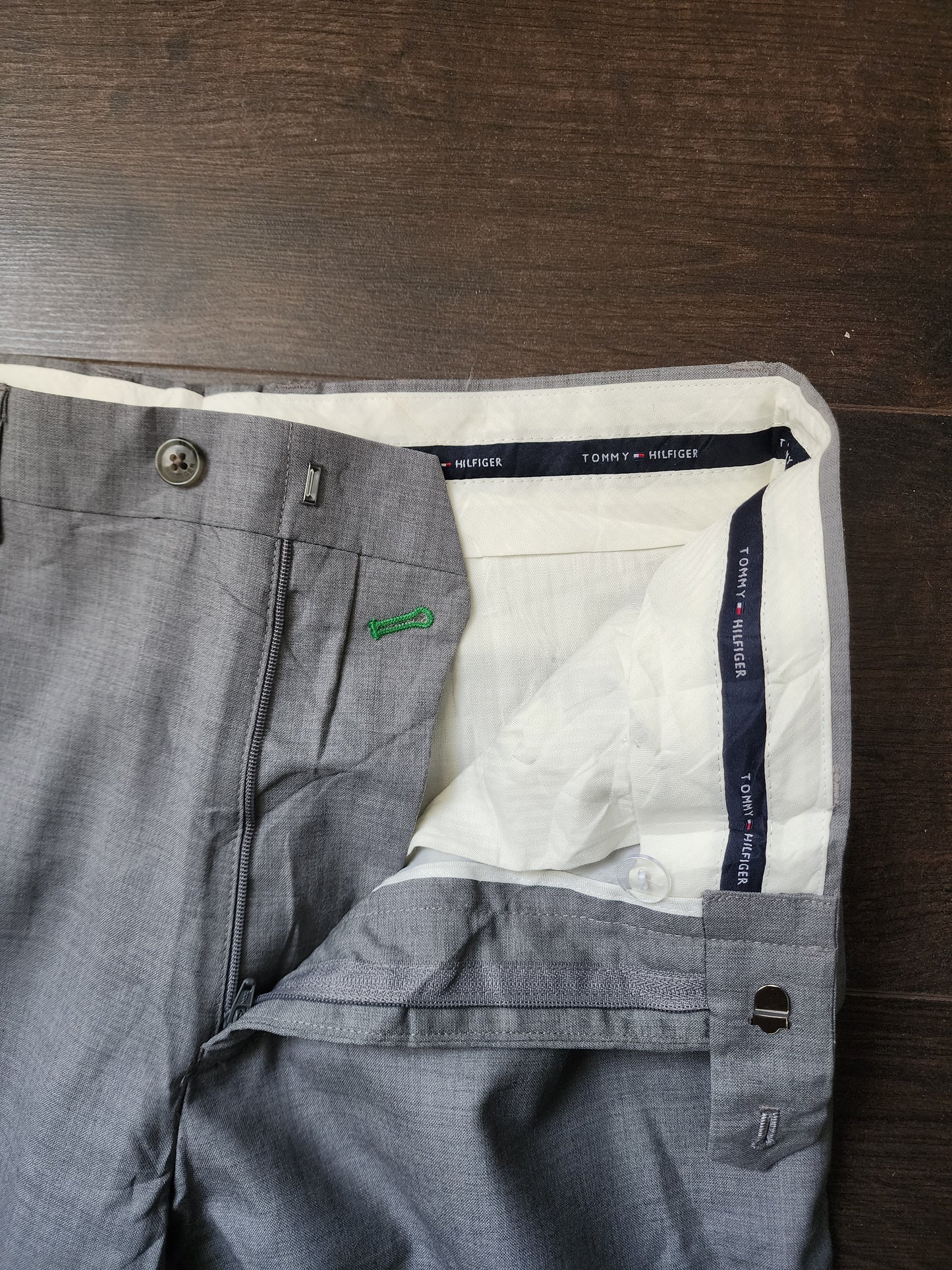 Tommy Hilfiger Grey Suit Trousers